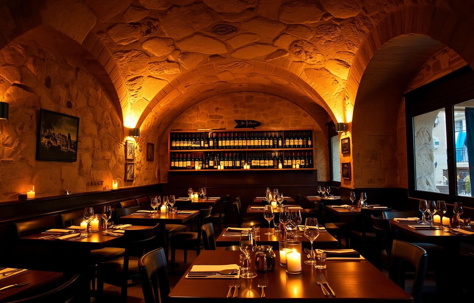 Interno della locanda